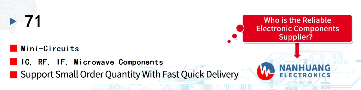 71 Mini-Circuits IC, RF, IF, Microwave Components