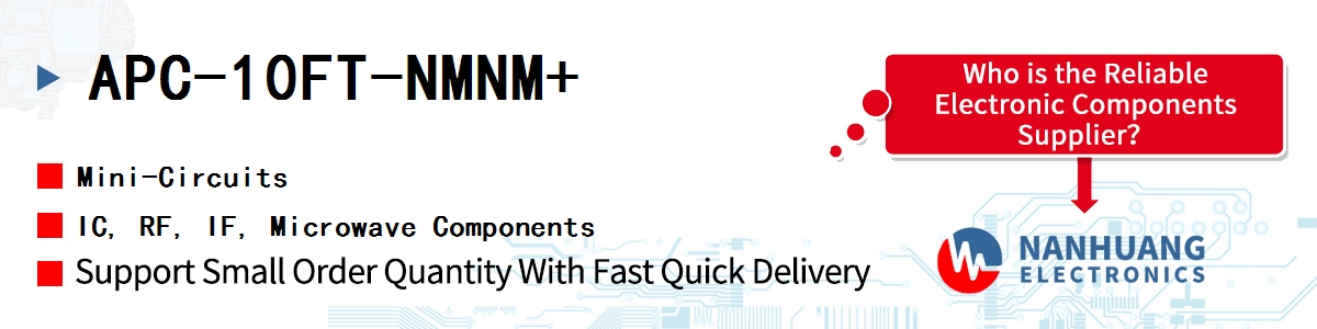 APC-10FT-NMNM+ Mini-Circuits IC, RF, IF, Microwave Components