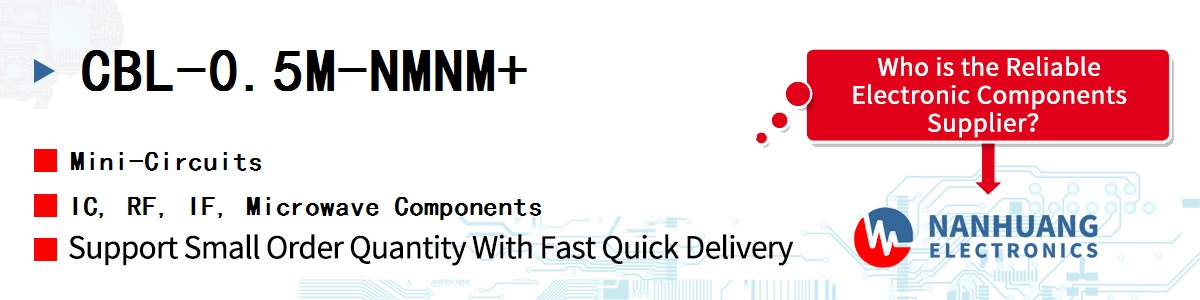 CBL-0.5M-NMNM+ Mini-Circuits IC, RF, IF, Microwave Components