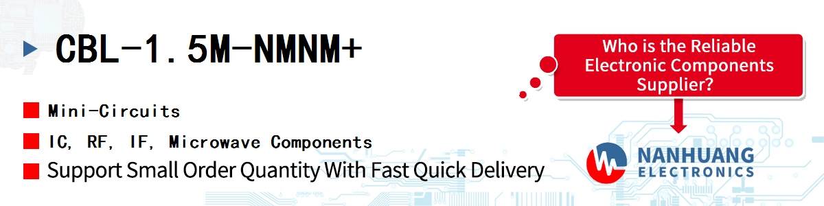 CBL-1.5M-NMNM+ Mini-Circuits IC, RF, IF, Microwave Components