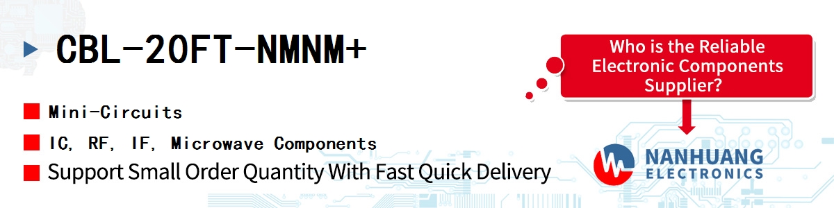 CBL-20FT-NMNM+ Mini-Circuits IC, RF, IF, Microwave Components