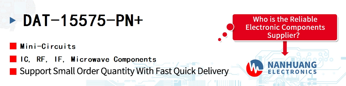 DAT-15575-PN+ Mini-Circuits IC, RF, IF, Microwave Components