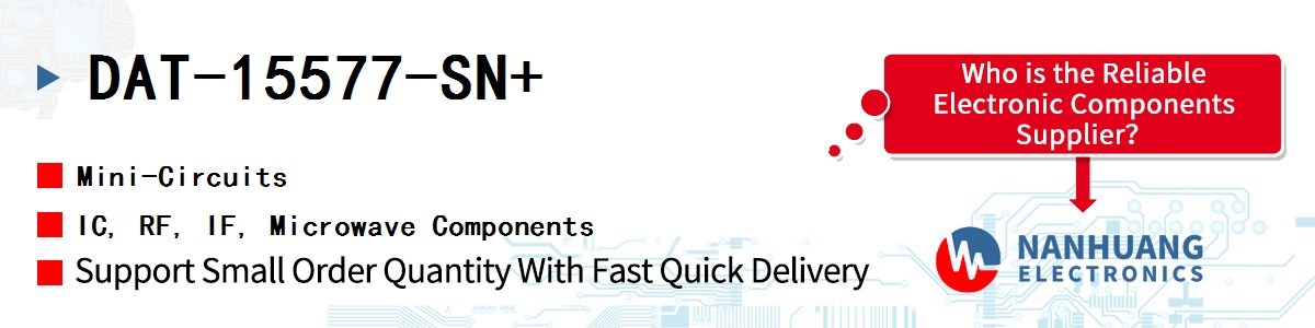 DAT-15577-SN+ Mini-Circuits IC, RF, IF, Microwave Components