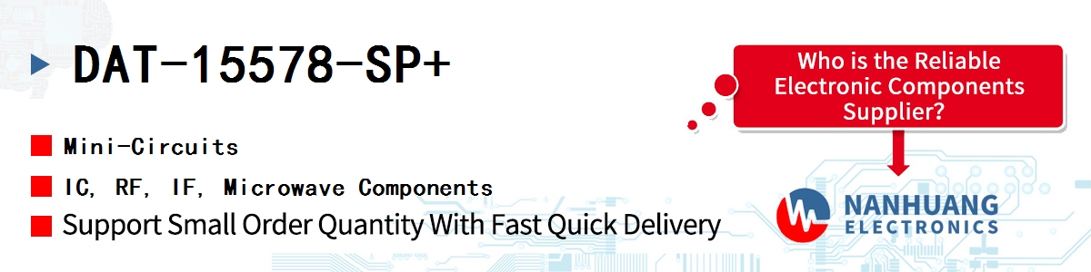 DAT-15578-SP+ Mini-Circuits IC, RF, IF, Microwave Components