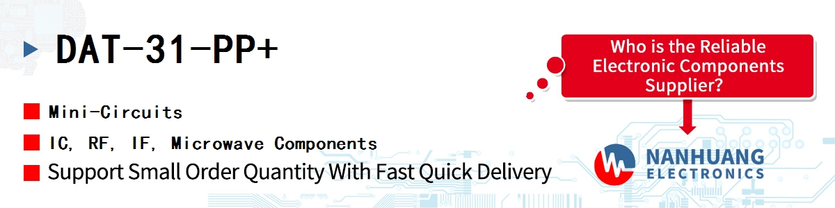 DAT-31-PP+ Mini-Circuits IC, RF, IF, Microwave Components