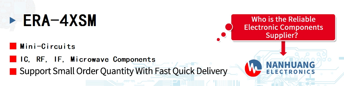 ERA-4XSM Mini-Circuits IC, RF, IF, Microwave Components