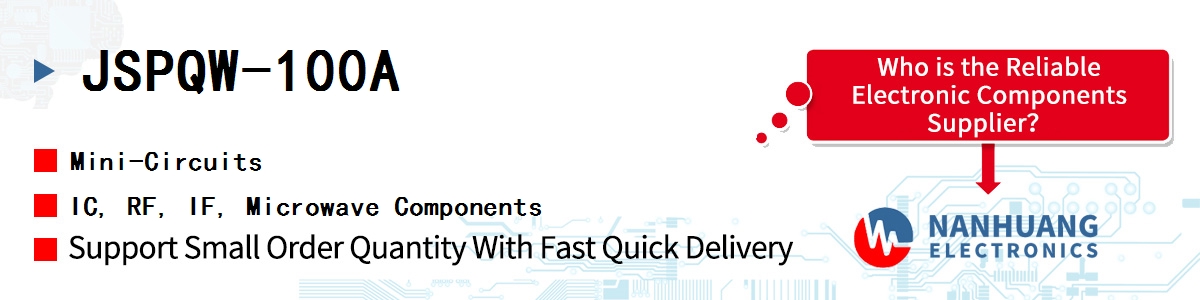 JSPQW-100A Mini-Circuits IC, RF, IF, Microwave Components