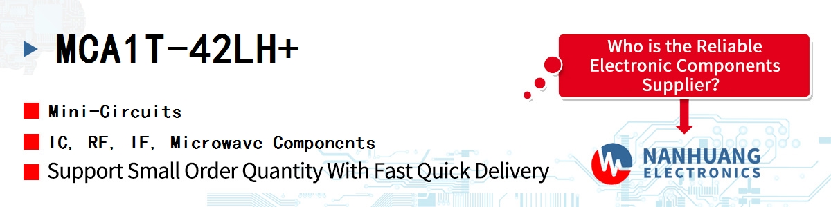 MCA1T-42LH+ Mini-Circuits IC, RF, IF, Microwave Components