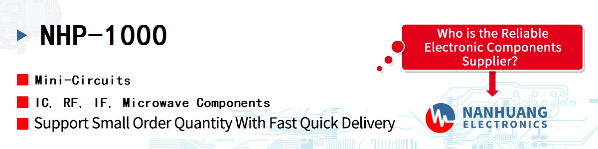 NHP-1000 Mini-Circuits IC, RF, IF, Microwave Components