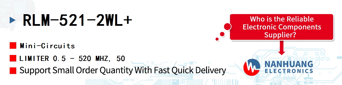 RLM-521-2WL+ Mini-Circuits LIMITER 0.5 - 520 MHZ, 50
