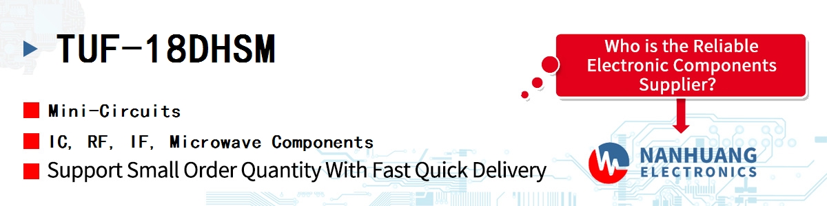 TUF-18DHSM Mini-Circuits IC, RF, IF, Microwave Components