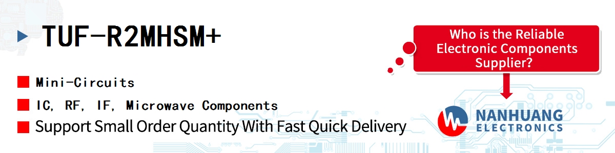 TUF-R2MHSM+ Mini-Circuits IC, RF, IF, Microwave Components