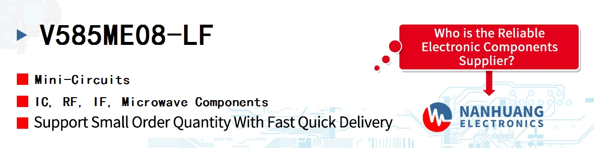 V585ME08-LF Mini-Circuits IC, RF, IF, Microwave Components