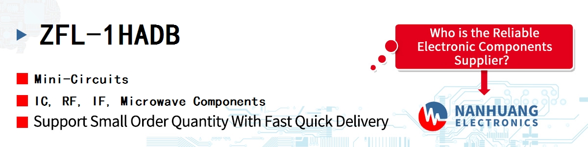 ZFL-1HADB Mini-Circuits IC, RF, IF, Microwave Components