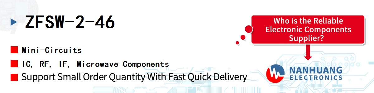 ZFSW-2-46 Mini-Circuits IC, RF, IF, Microwave Components